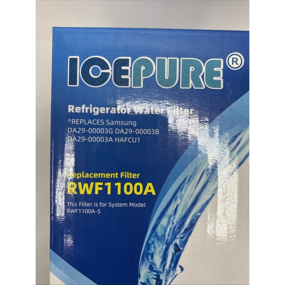 2 Pack Samsung Refrigerator ICEPURE RWF1100A Replacement Water Filter New Sealed - Picture 5 of 5